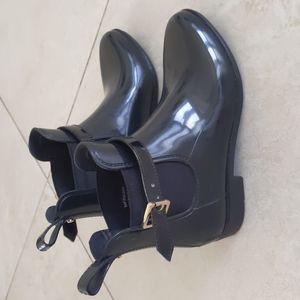Marc Fisher rain boots with strap